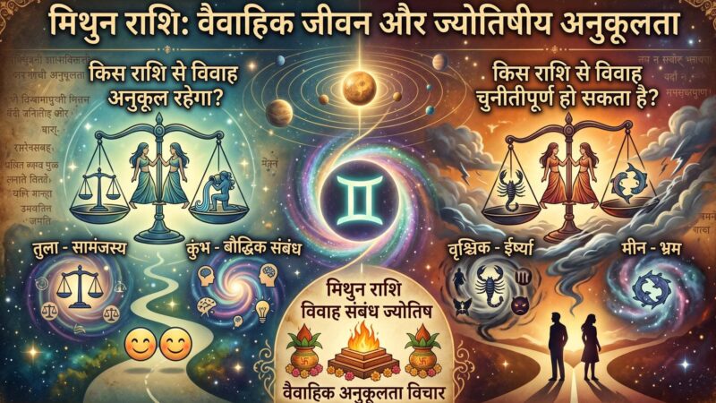 मिथुन राशि वाले भूलकर भी इन राशियों से शादी न करें – रिश्ते में आ सकती हैं परेशानियां