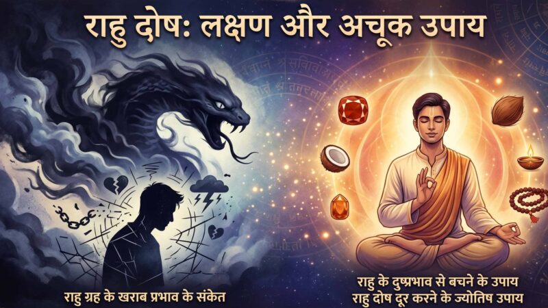 राहु के दुष्प्रभाव से बचने के आसान उपाय – जानिए राहु खराब होने के संकेत