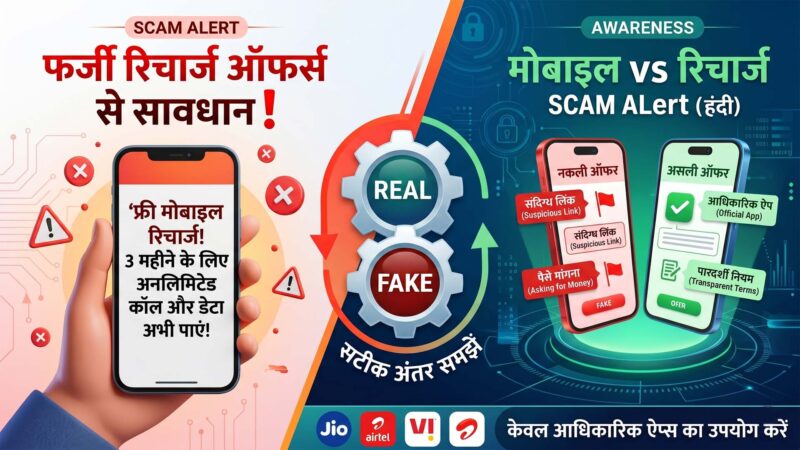 Free Recharge 2026 – सच क्या है और Fake Apps से कैसे बचें