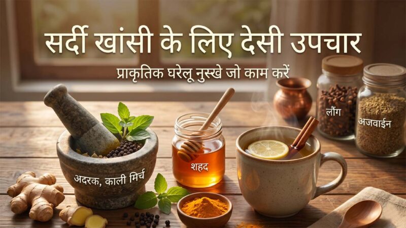 देसी उपचार – घरेलू नुस्खे और आसान इलाज की पूरी जानकारी
